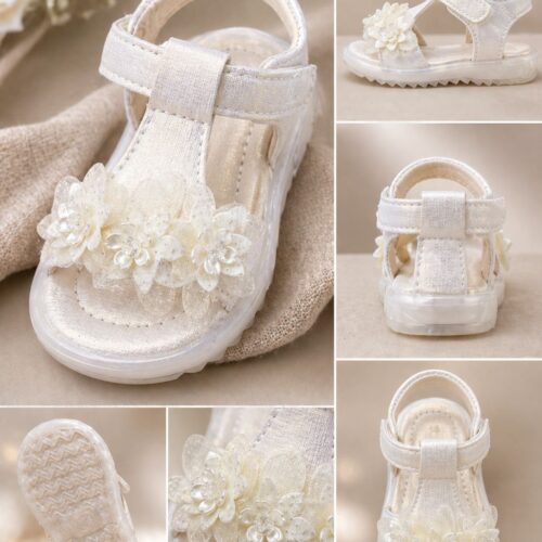 girls floral sandals – cute & comfortable