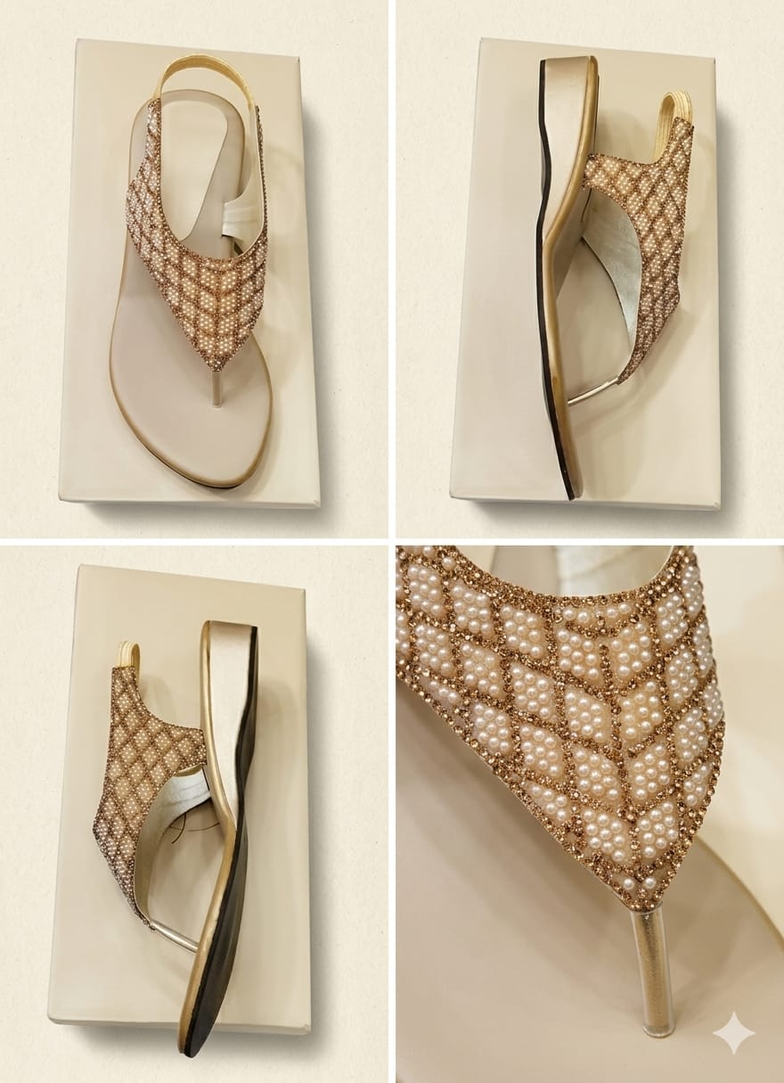 women pearl embellished comfort sandals women pearl embellished comfort sandals